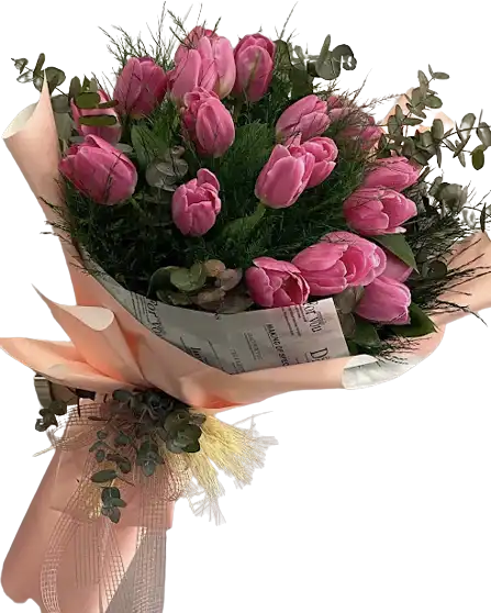 20 Adet Lale Buketi