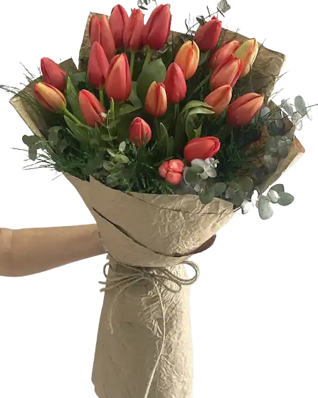 20 Adet Lale Buketi