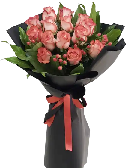 Sweet Love 15 Adet Somon Gül Buketi